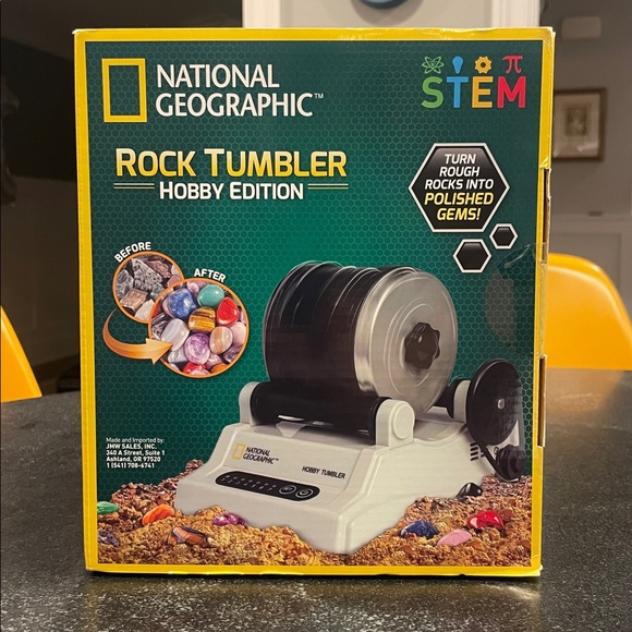 Mint Condition, Brand New, Never Opened Before National Geographic Rock Tumbler - Picture 3 of 4